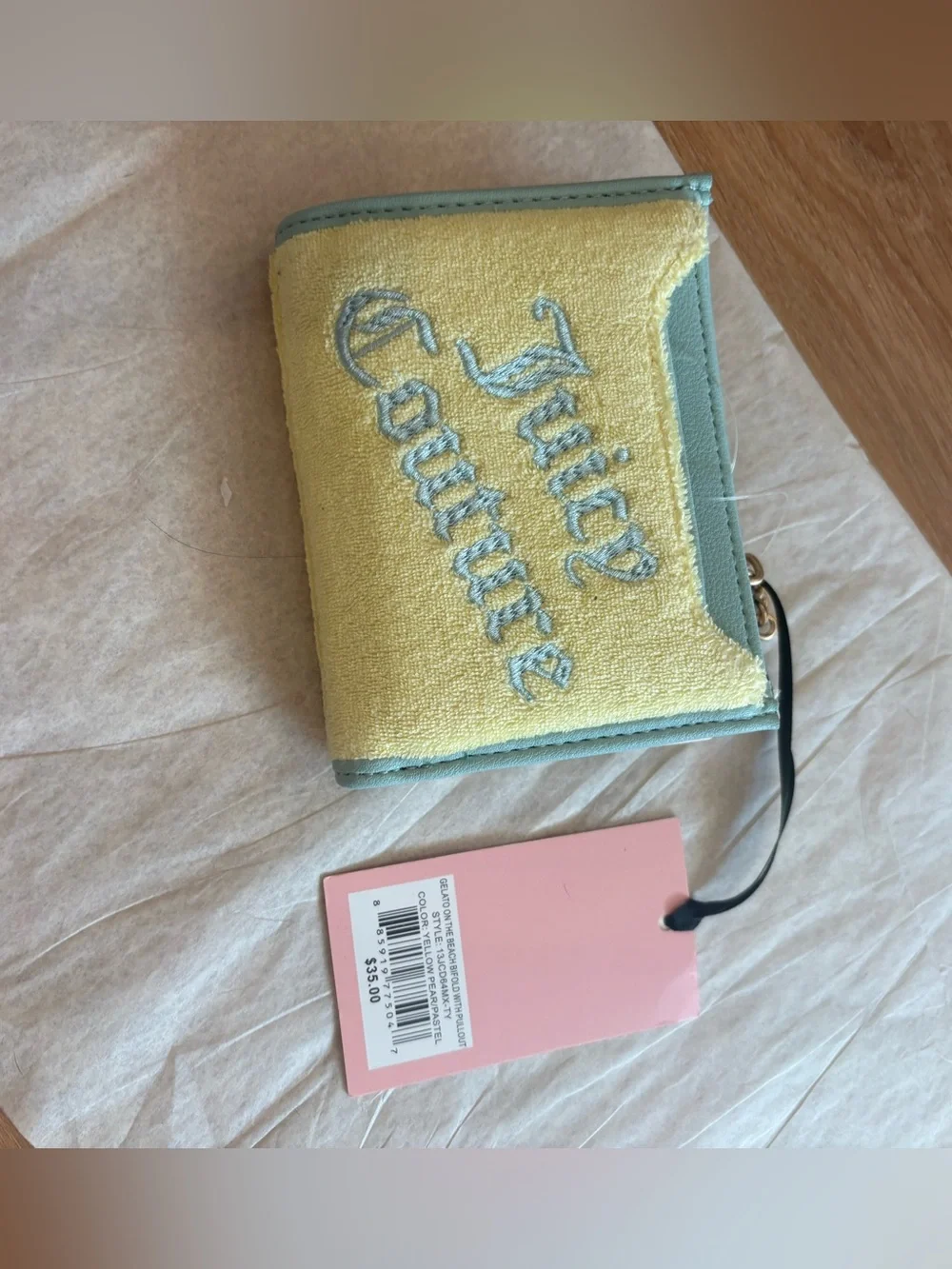 New juicy couture gelato on the beach bifold Wallet